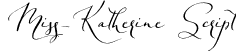 Miss_Katherine Script font - Miss_Katherine-Script.otf