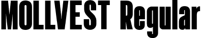 MOLLVEST Regular font - Mollvest.otf