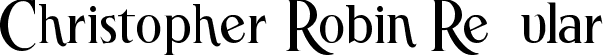 Christopher Robin Regular font - Christopher Robin.otf