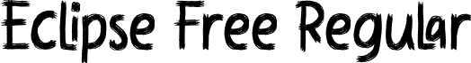 Eclipse Free Regular font - Eclipse-Free.otf