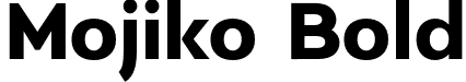 Mojiko Bold font - Madani-Bold.otf