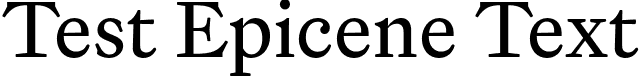 Test Epicene Text font - TestEpiceneText-Regular.otf