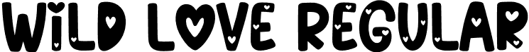 Wild Love Regular font - Wild Love.otf
