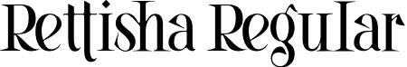 Rettisha Regular font - Rettisha Regular.otf