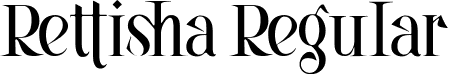 Rettisha Regular font - Rettisha Regular.ttf