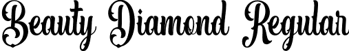 Beauty Diamond Regular font - beautydiamond-arr32.otf