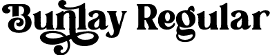 Bunlay Regular font - BunlayRegular-rvxmx.otf