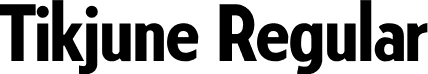 Tikjune Regular font - Tikjune.otf