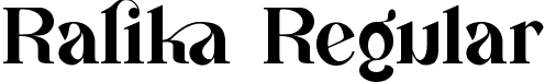 Ralika Regular font - ralikattf.ttf