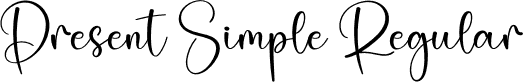 Present Simple Regular font - Present-Simple.otf