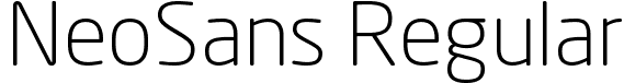 NeoSans Regular font - NeoSans-Light.ttf