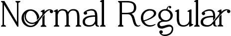 Normal Regular font - thaknusthaknus-l3lm4.ttf