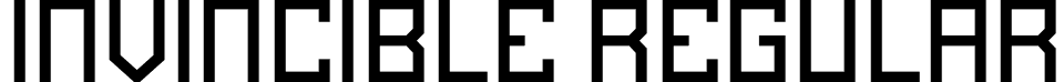 Invincible Regular font - Invincible Regular.ttf