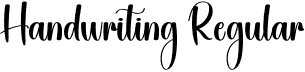 Handwriting Regular font - Handwriting.otf