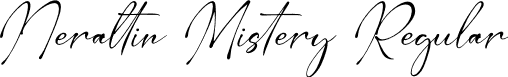 Neraltin Mistery Regular font - Neraltin-Mistery-Demo.otf