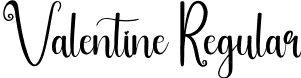 Valentine Regular font - Valentine.otf