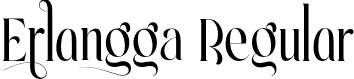 Erlangga Regular font - erlangga.otf