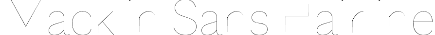 Macklin Sans Hairline font - MacklinSans-Hairline.ttf