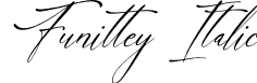 Funittey Italic font - Funittey-Italic.ttf