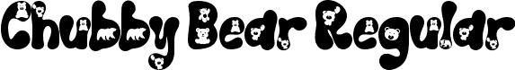 Chubby Bear Regular font - Chubby-Bear-OTF-Demo.otf