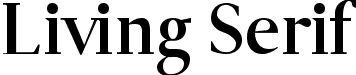 Living Serif font - Living Serif.ttf