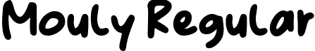 Mouly Regular font - Mouly D.ttf