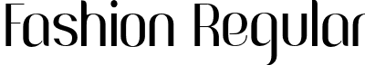 Fashion Regular font - Fashion.otf