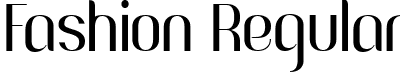 Fashion Regular font - Fashion.ttf