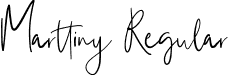 Marttiny Regular font - Marttiny.ttf