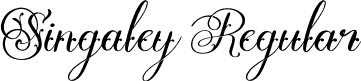 Singaley Regular font - Singaley-JpJ3n.otf