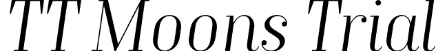 TT Moons Trial font - TT-Moons-Trial-Light-Italic.otf