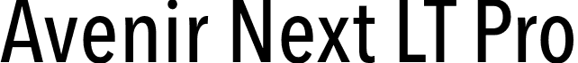 Avenir Next LT Pro font - AvenirNextLTPro-MediumCn.otf