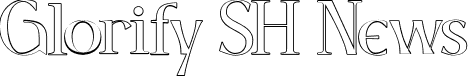 Glorify SH News font - Glorify Sh Outline.ttf