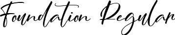 Foundation Regular font - foundation-regular.ttf