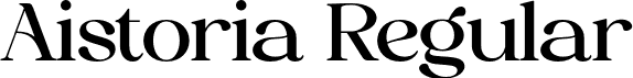 Aistoria Regular font - Aistoria 1.otf