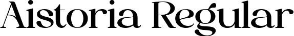 Aistoria Regular font - Aistoria 1.ttf