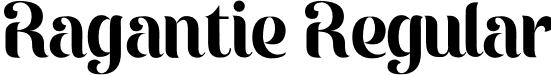 Ragantie Regular font - ragantie.ttf