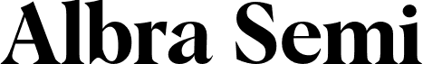 Albra Semi font - Albra Semi.otf