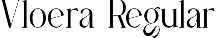 Vloera Regular font - Vloera.otf