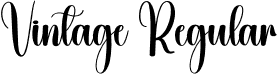 Vintage Regular font - Vintage.otf