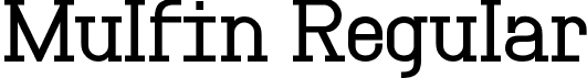 Mulfin Regular font - Mulfin.ttf