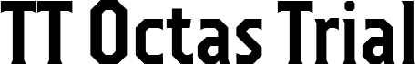 TT Octas Trial font - TT-Octas-Trial-Bold.otf