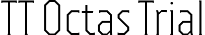 TT Octas Trial font - TT-Octas-Trial-Light.otf