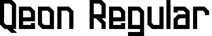 Qeon Regular font - Qeon-Demo.otf