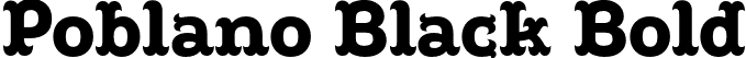 Poblano Black Bold font - Poblano-Black.otf