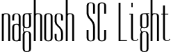 naghosh SC Light font - naghoshSC-Light.otf