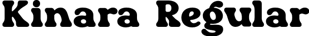 Kinara Regular font - kinara-regular.otf