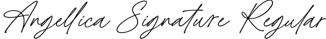 Angellica Signature Regular font - angellicasignature-yqara.otf