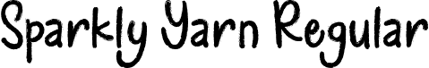 Sparkly Yarn Regular font - Sparkly Yarn.ttf