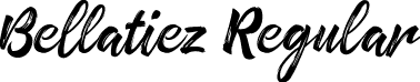 Bellatiez Regular font - Bellatiez Reguler.ttf